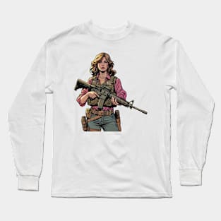 Tactical Girl Long Sleeve T-Shirt